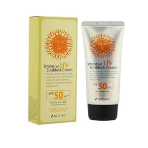 3W Clinic Intensive UV Sunblock Cream SPF50+/PA+++ 70ml